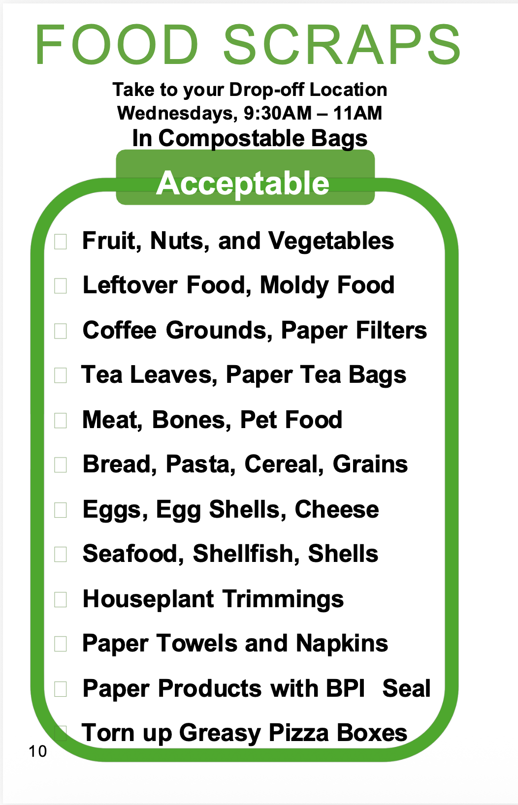 Food Scraps, page 10