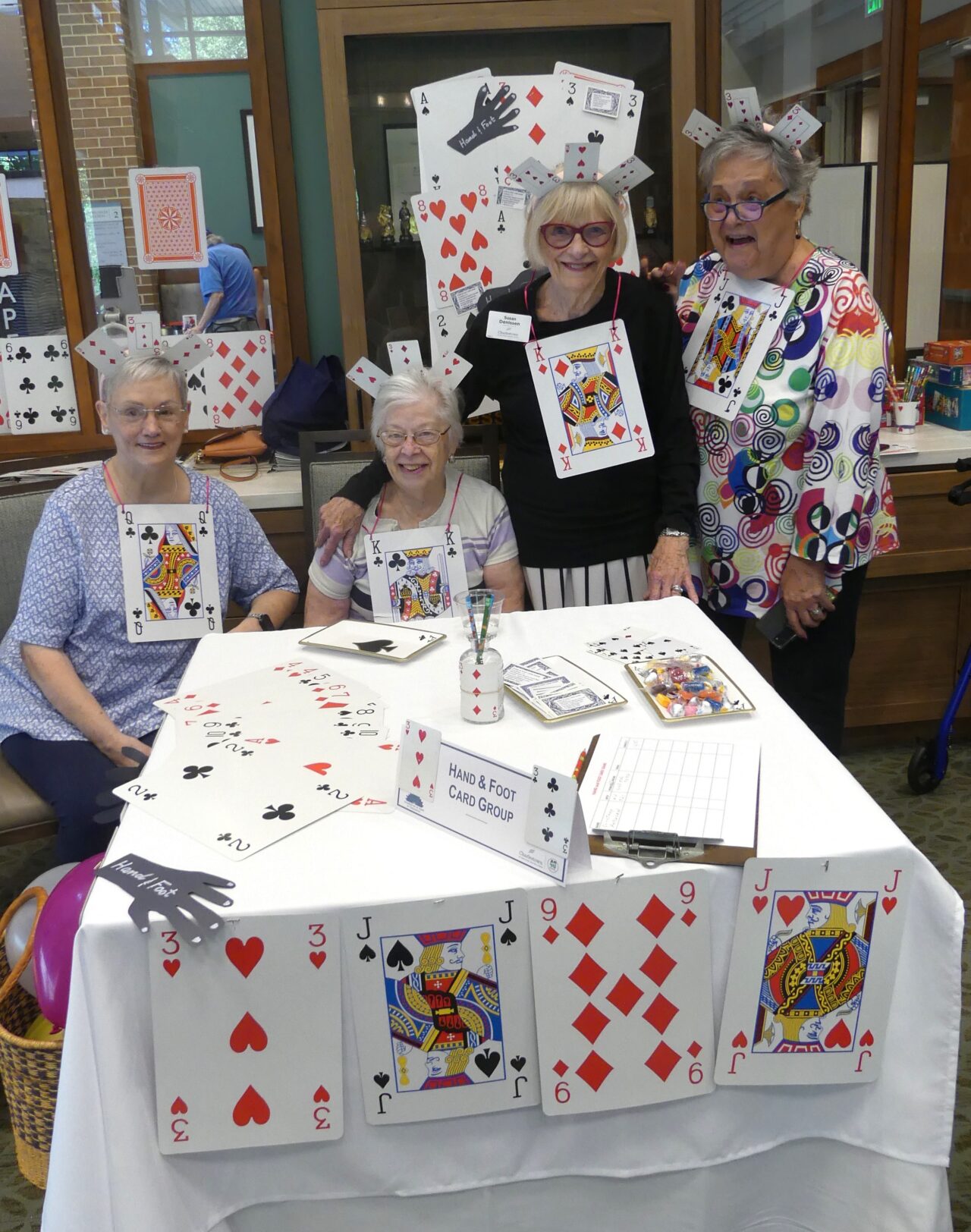 Hand and Foot Card Game Charlestown Retirement Community Residents