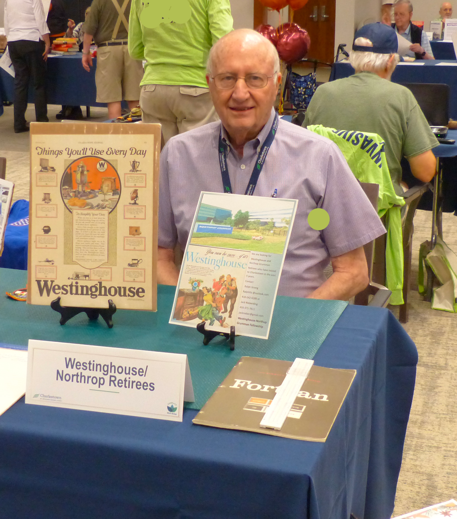 Westinghouse/Grumman table at CGO Expo 2024