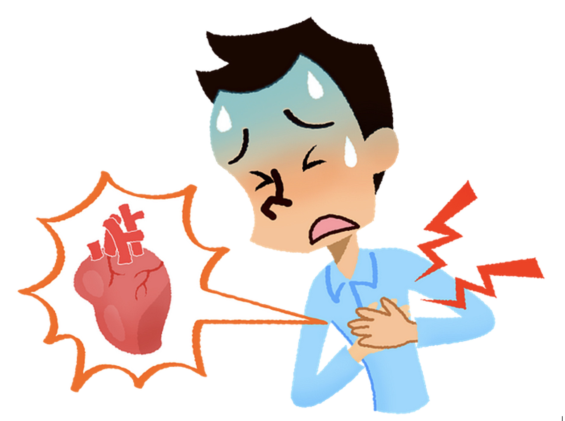 heart attack picture