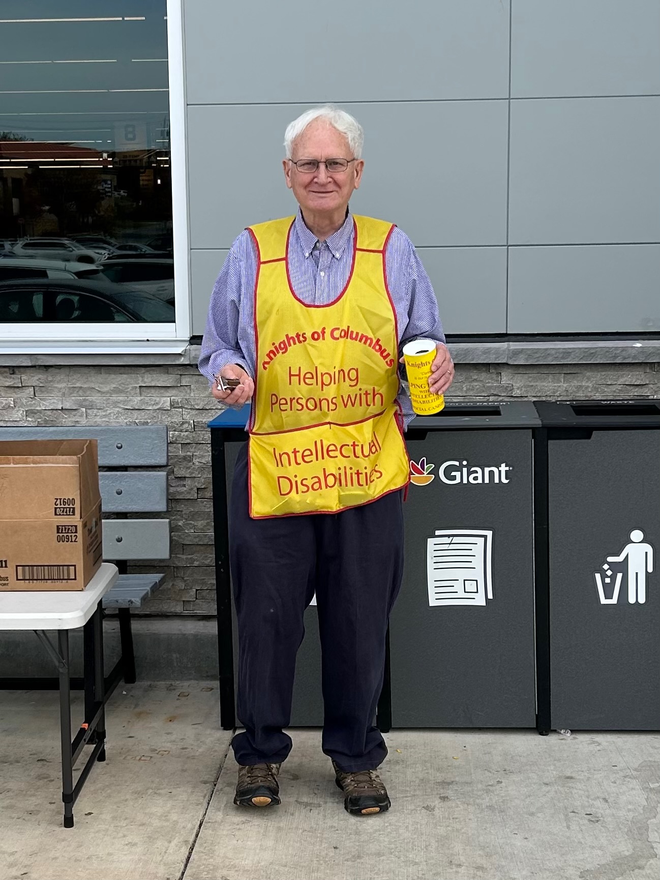 Knights of Columbus tootsie roll sale