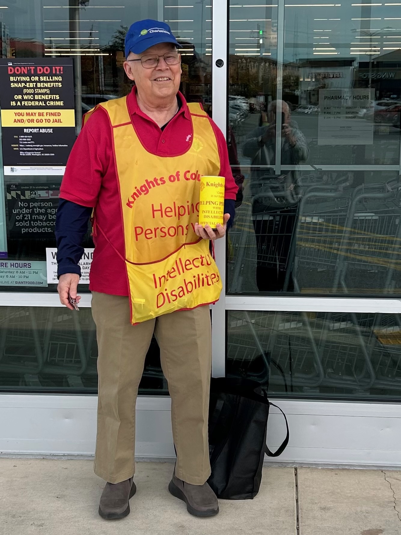 Knights of Columbus tootsie roll sale