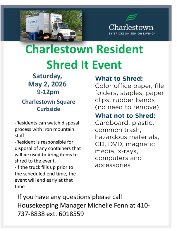 Shredded it event spring 2026 - May 2