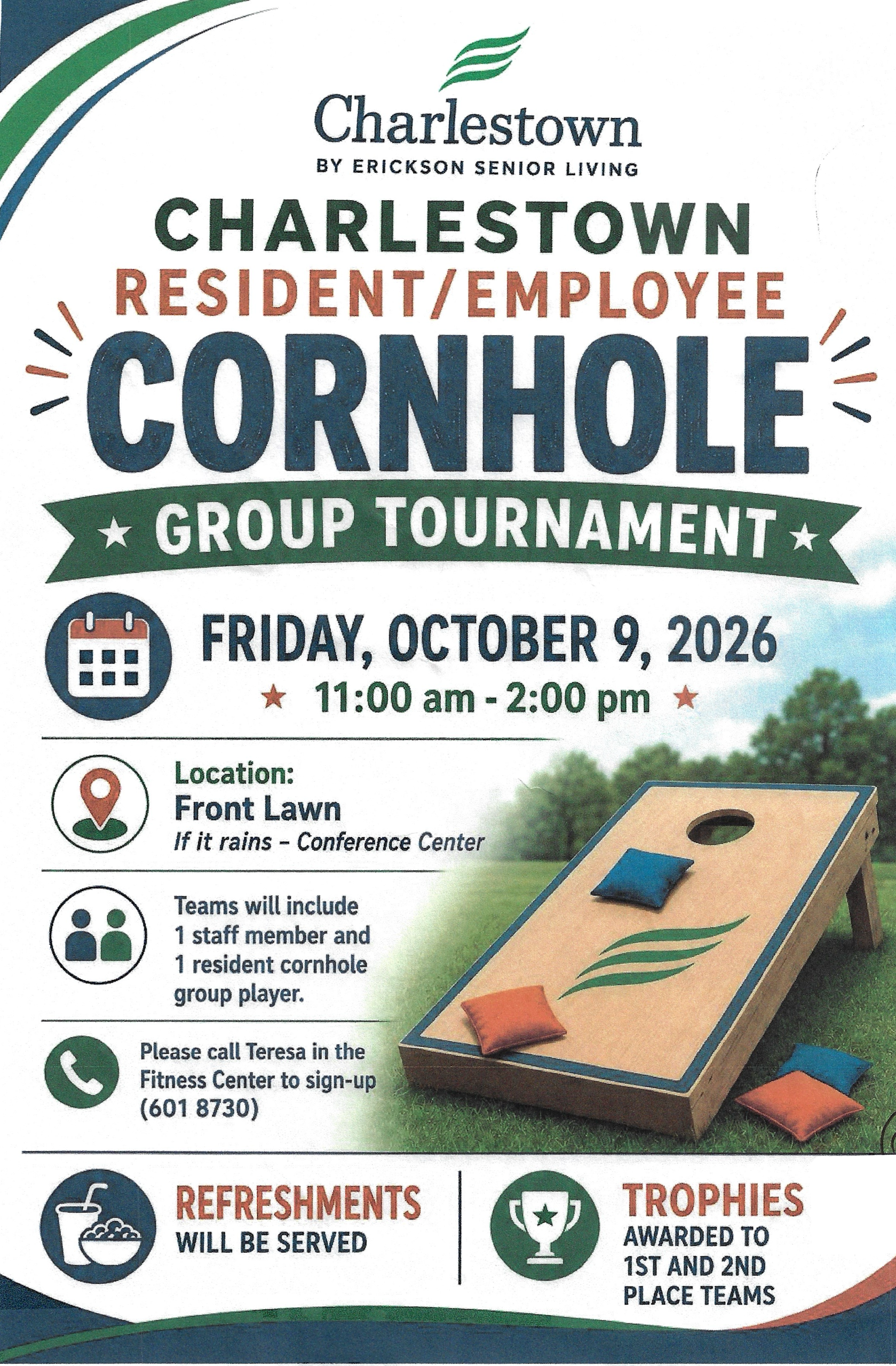 cornhole tournament oct 9 2026