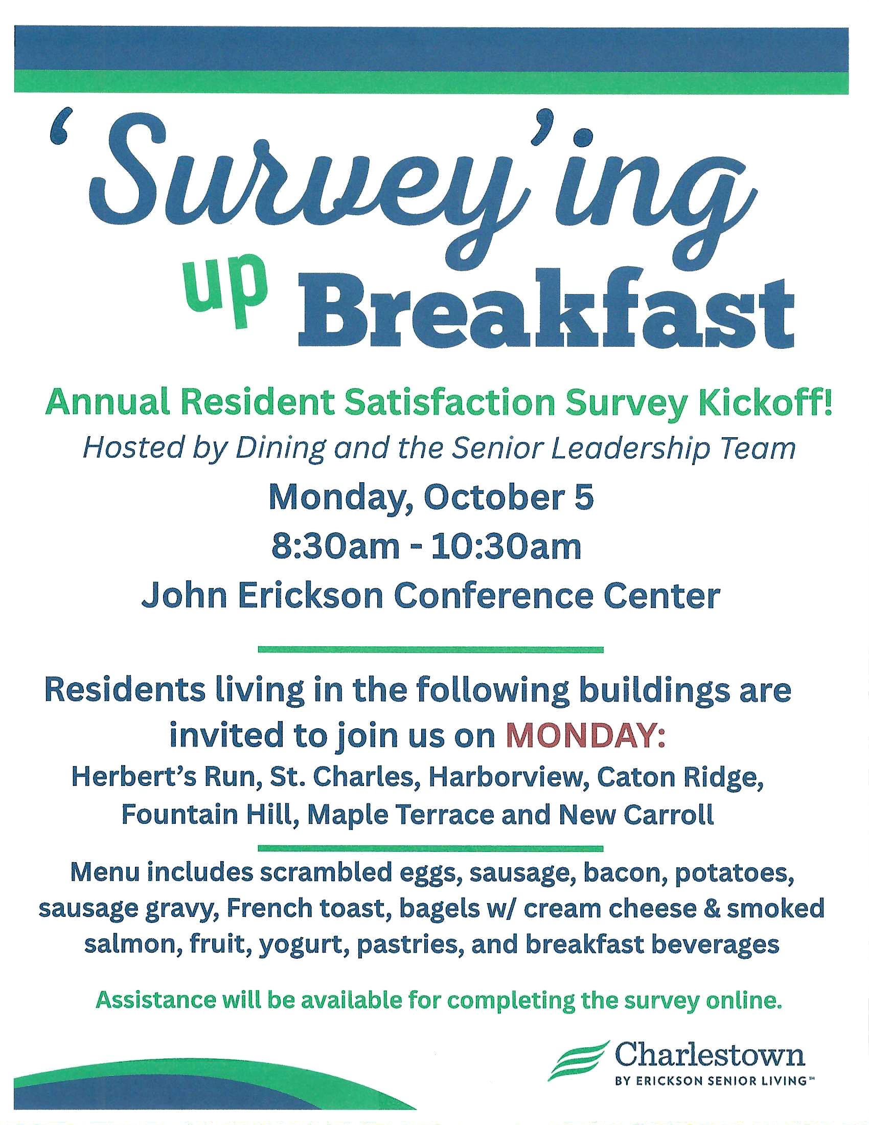 Surveying Up Breakfast Oct 6