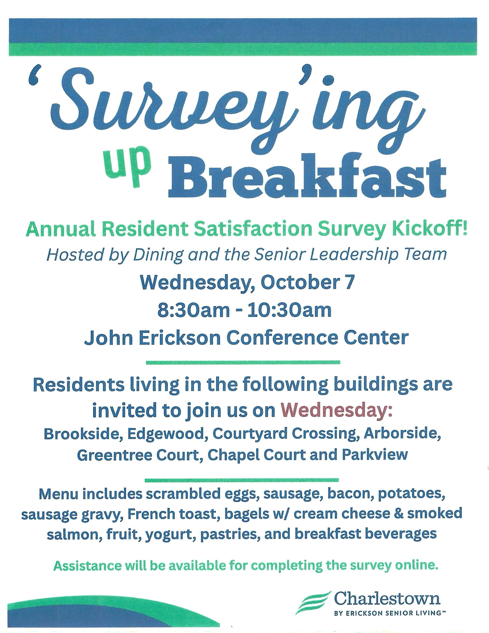 Surveying Up Breakfast Oct 7